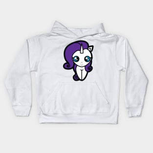 Rarity Tooniefied Kids Hoodie